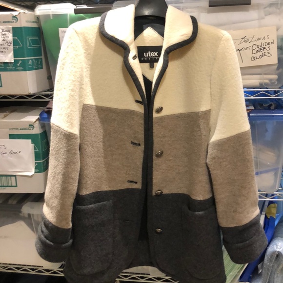 Jackets & Blazers - Russian made vintage wool jacket Two deep pockets